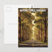 Natchez Trace Parkway Briefkaart (Voorkant / Achterkant)
