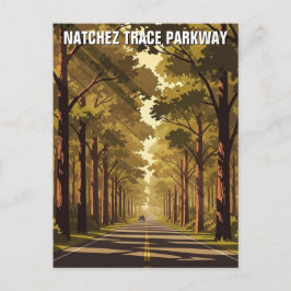 Natchez Trace Parkway Briefkaart