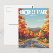 Natchez Trace Parkway Briefkaart (Voorkant / Achterkant)