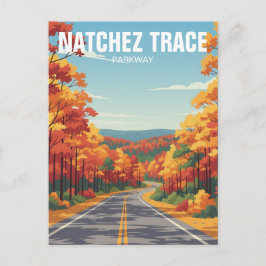 Natchez Trace Parkway Briefkaart