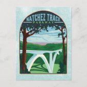 Natchez Trace Parkway Briefkaart (Voorkant)