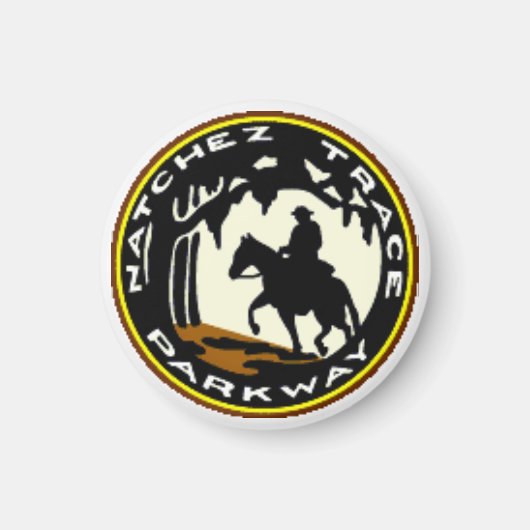Natchez Trace Parkway Magneet (Voorkant)