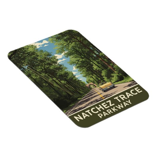 Natchez Trace Parkway Magneet (Rechterzijde)
