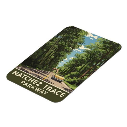 Natchez Trace Parkway Magneet (Linkerzijde)