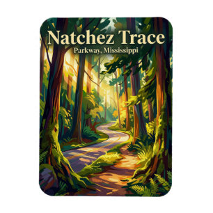 Natchez Trace Parkway Mississippi Magneet