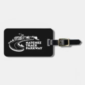 Natchez Trace Parkway Motorcycle Bagagelabel (Voorkant horizontaal)