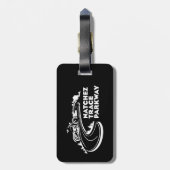 Natchez Trace Parkway Motorcycle Bagagelabel (Achterkant verticaal)