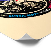 Natchez Trace Parkway National Schilderachtig Bywa Poster (Hoek)