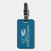 Natchez Trace Parkway Recreatievoertuig Bagagelabel (Voorkant verticaal)