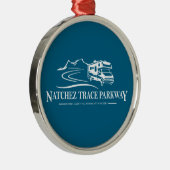 Natchez Trace Parkway Recreatievoertuig Metalen Ornament (Rechts)