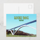Natchez Trace Parkway Tennessee Mississippi Briefkaart (Voorkant / Achterkant)