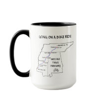 Natchez Trace Route Koffee Mok