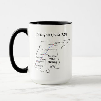 Natchez Trace Route Koffee Mok
