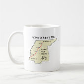 Natchez Trace Route Koffee Mok (Links)