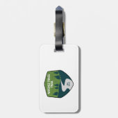 Natchez Trace Trail Bagagelabel (Achterkant verticaal)