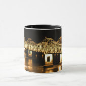 Natchez-Vidalia Bridge - Golden gloed Mok (Midden)