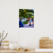 Natchitoches, Louisiana bij de Parade Mardi Gras Poster (Keuken)