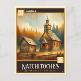 Natchitoches, Louisiana |  Briefkaart