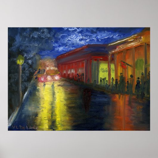 Natchitoches, Louisiana voor de parade Poster (Voorkant)