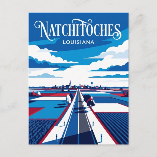 Natchitoches VS Briefkaart (Voorkant)