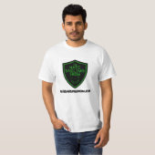 Nate Darling Show Shield T-shirt (Voorkant volledig)