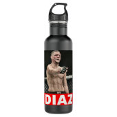 Nate Diaz Classic T Shirt Waterfles (Voorkant)