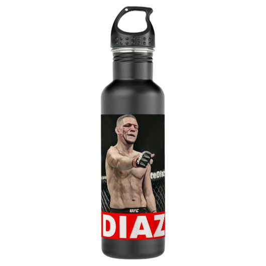 Nate Diaz Classic T Shirt Waterfles (Voorkant)