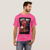 Nate Diaz Nate Diaz Flip Middelvinger UFC Nate D T-shirt (Voorkant volledig)