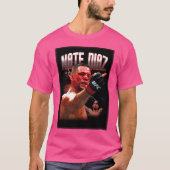 Nate Diaz Nate Diaz Flip Middelvinger UFC Nate D T-shirt (Voorkant)