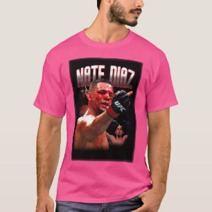 Nate Diaz Nate Diaz Flip Middelvinger UFC Nate D T-shirt
