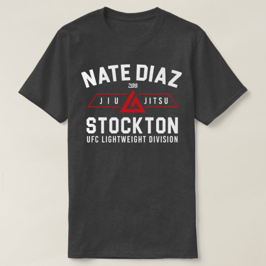 Nate Diaz Stockton T-shirt (Design voorkant)