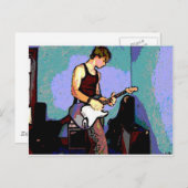 Nate en Guitar Briefkaart (Voorkant / Achterkant)