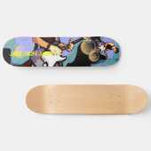 Nate en Guitar Skateboard (Horizontaal)