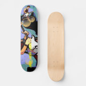 Nate en Guitar Skateboard (Voorkant)