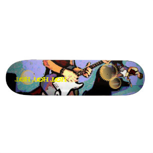 Nate en Guitar Skateboard