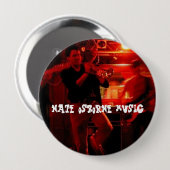 Nate Osborne Music Ronde Button 4,0 Cm (Voorkant /achterkant)