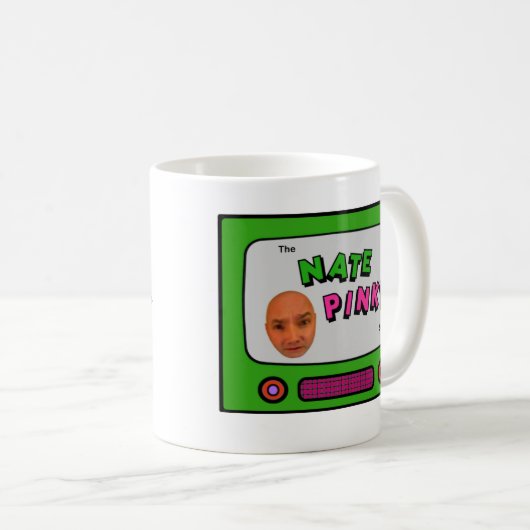 Nate Pinky Coffee Mok (Voorkant rechts)