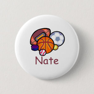Nate Ronde Button 5,7 Cm