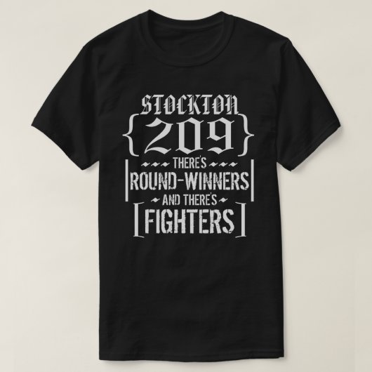 Nate Stockton 209 vertegenwoordigt het Shirt van d (Design voorkant)