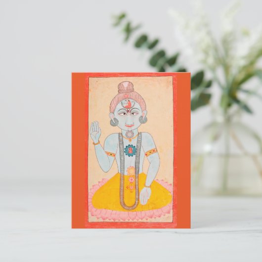Nath Yogi poscard Briefkaart (Staand voorkant)