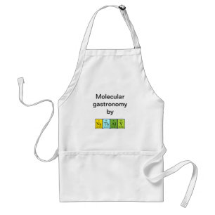 Nathaly Periodieke Naam Apron Standaard Schort