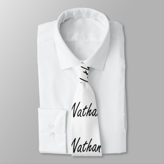 Nathan Artistic Name Design Stropdas (Gebonden)