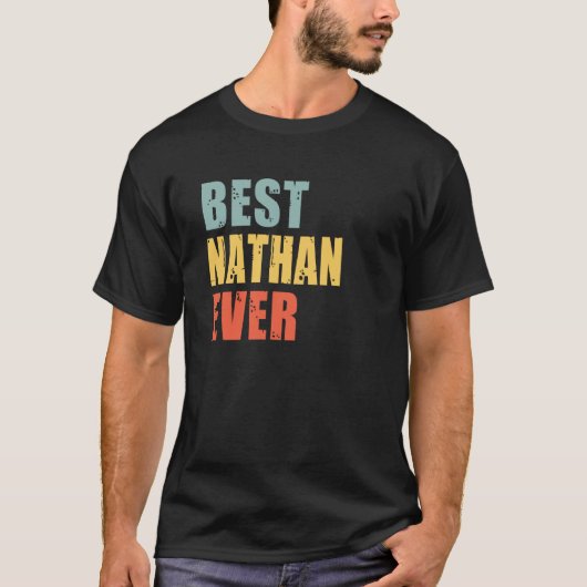 Nathan Best Ever Nathan T-shirt (Voorkant)