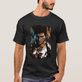 "Nathan Drake Adventure Artwork" T-Shirt (Voorkant)