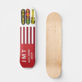 NATHAN E MILLER MUSCLEDUCK Skateboard, 7¾" Deck Persoonlijk Skateboard (Voorkant)