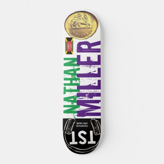 NATHAN E MILLER Skateboard (Voorkant)