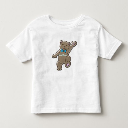 Nathan en teddy kinder shirts (Voorkant)