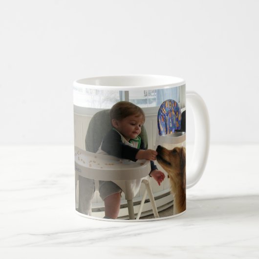 Nathan Feeds Reba Large Coffee Mugs Koffiemok (Voorkant rechts)