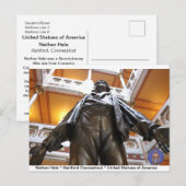 Nathan Hale Briefkaart (Voorkant / Achterkant)