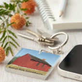 Nathan Hale Schoolhouse (East Haddam) Sleutelhanger (Voorkant Rechts)